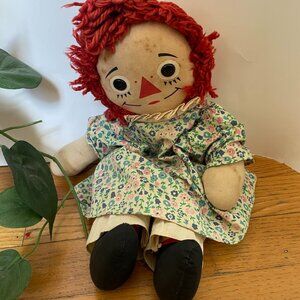 Vintage Raggedy Ann Doll Knickerbocker
